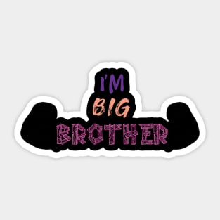 big brother t-shirt Sticker